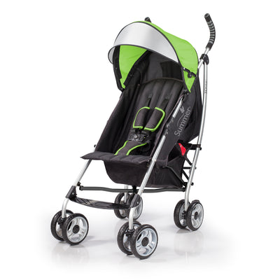 Summer Infant 3Dlite One-Hand Adjustable Stroller Tropical Green (Open Box)