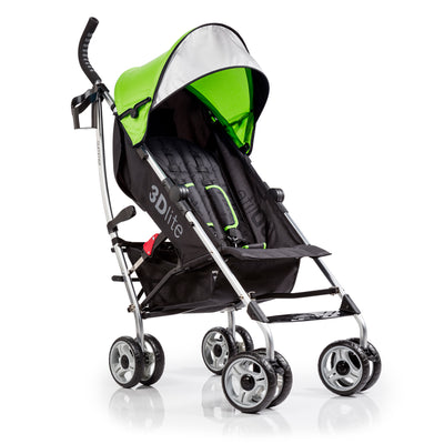 Summer Infant 3Dlite One-Hand Adjustable Stroller Tropical Green (Open Box)