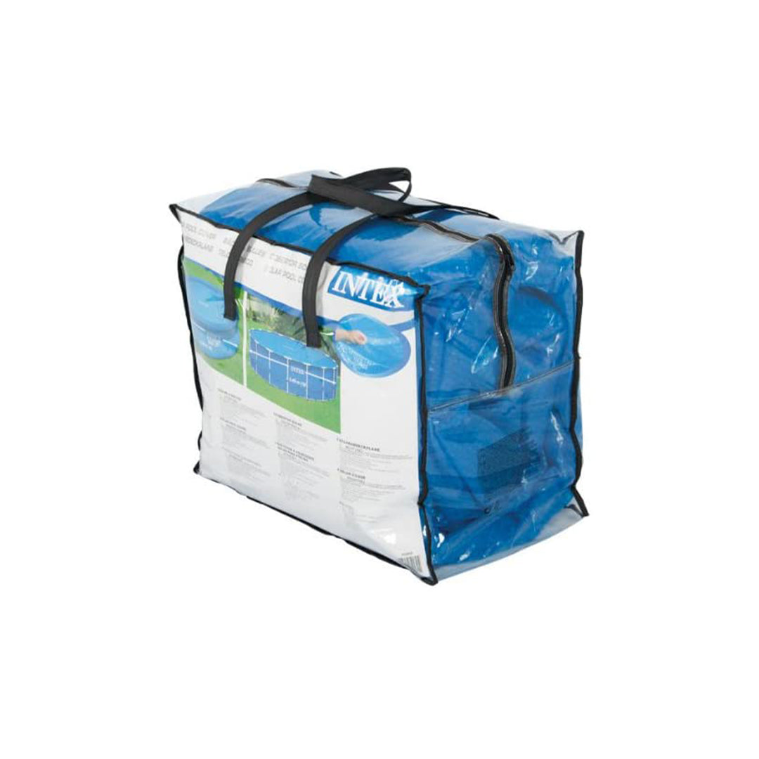 Intext 9.5 Foot Solar Cover Accessory for Above Ground Pools, Blue (Open Box)