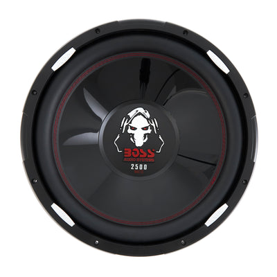 2) New BOSS AUDIO P156DVC 15" 5000W Car Subwoofers Woofers Subs PAIR DVC 4 Ohm