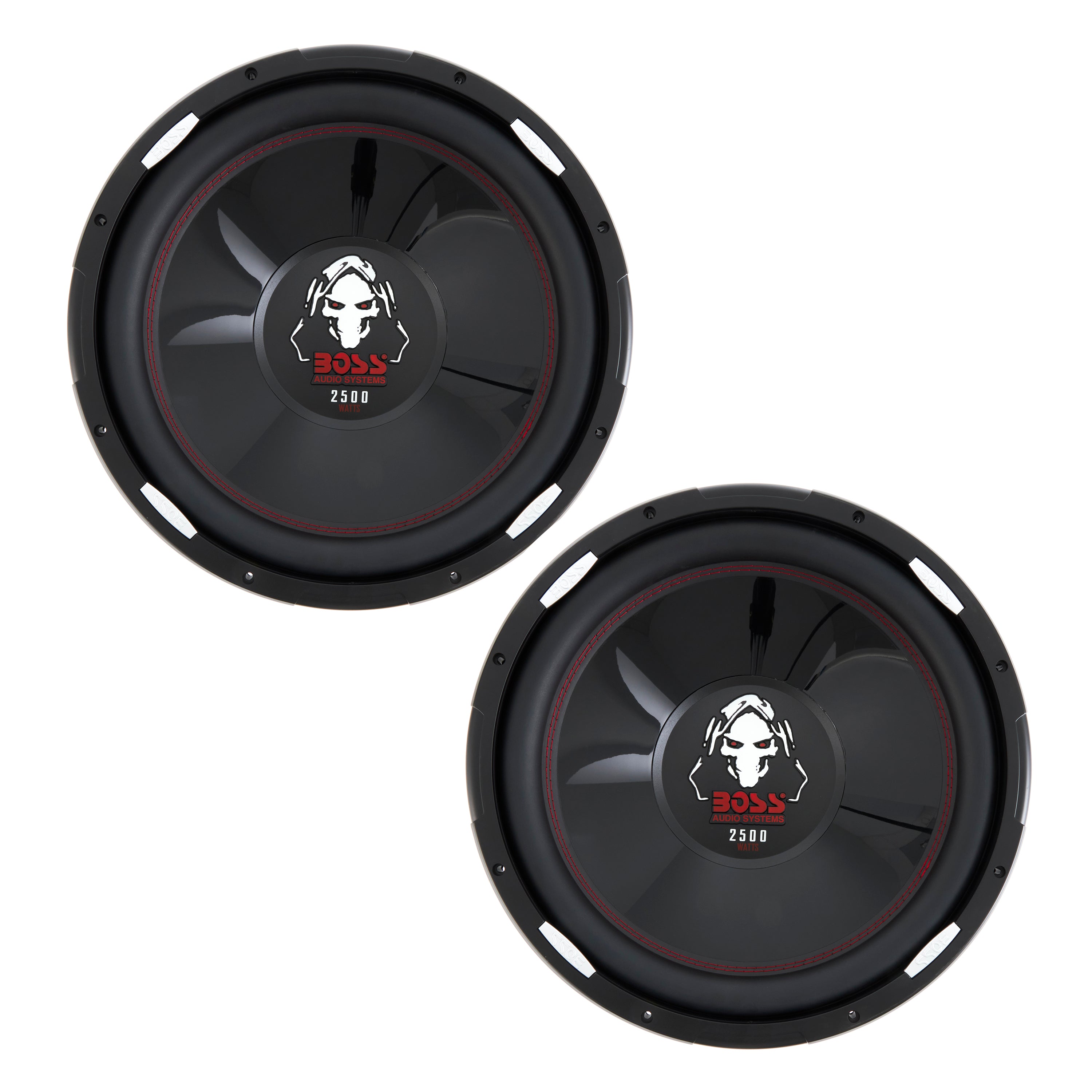 2) New BOSS AUDIO P156DVC 15" 5000W Car Subwoofers Woofers Subs PAIR DVC 4 Ohm