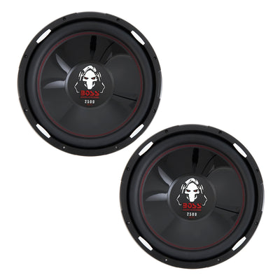 2) New BOSS AUDIO P156DVC 15" 5000W Car Subwoofers Woofers Subs PAIR DVC 4 Ohm