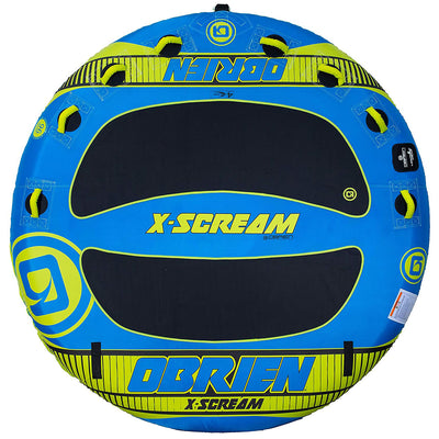 O'Brien X-Scream 4 Person Inflatable 96 Inch Towable Boating Water Sports Tube