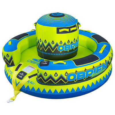 O'Brien Sombrero 4 Person Inflatable Towable Boating Water Sports 88 Inch Tube