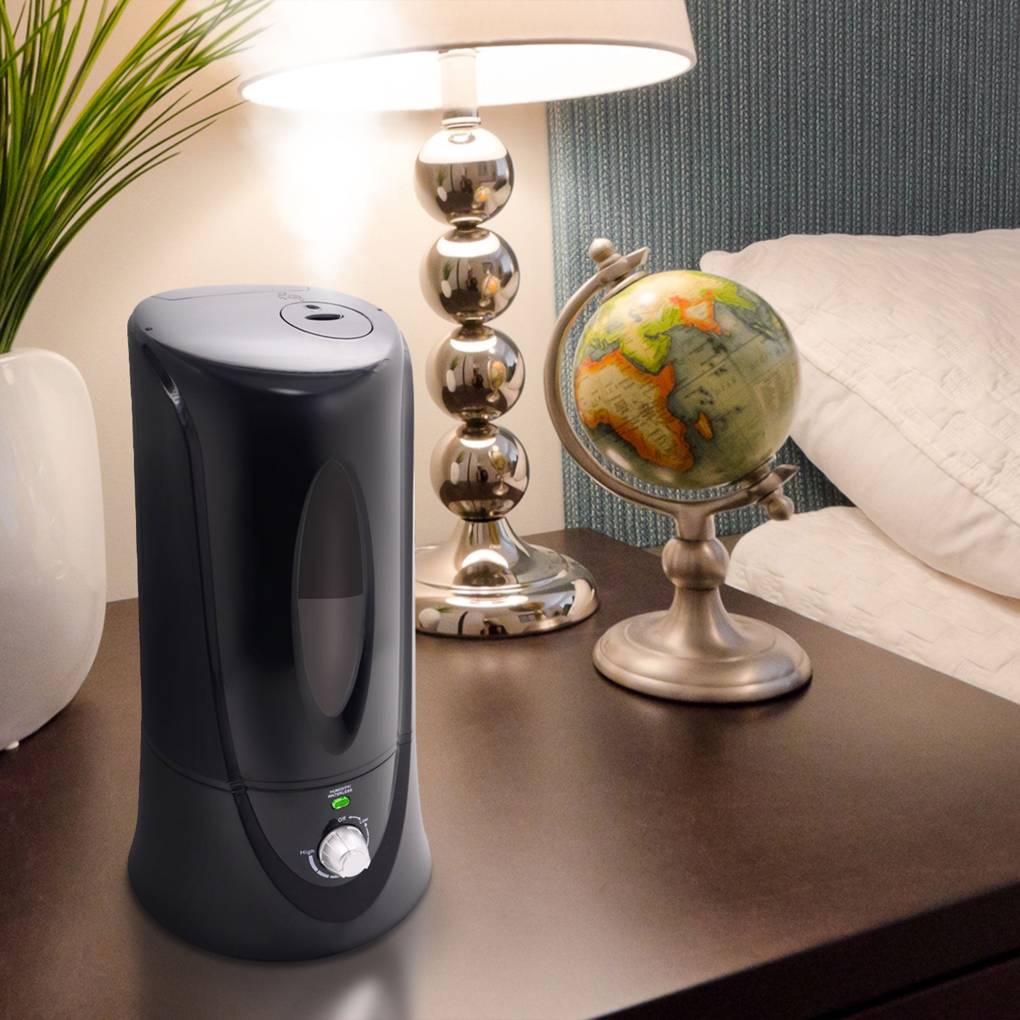 Air Innovations 1.1 Gal Cool Mist Humidifier for Medium Rooms, Black (Open Box) - VMInnovations