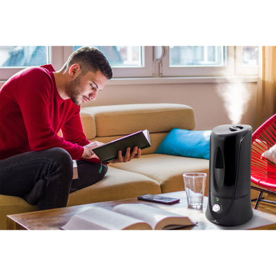 Air Innovations 1.1 Gal Cool Mist Humidifier for Medium Rooms, Black (Open Box) - VMInnovations