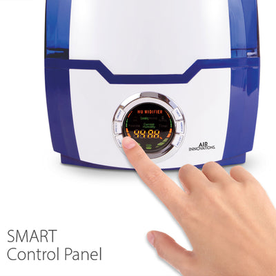 Air Innovations MH-505A Cool Mist Ultrasonic Humidifier, Blue (Used) - VMInnovations