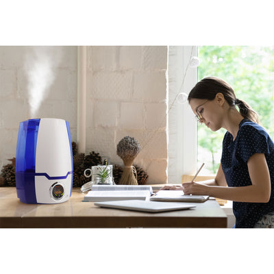 Air Innovations MH-505A Cool Mist Ultrasonic Humidifier, Blue (Used) - VMInnovations