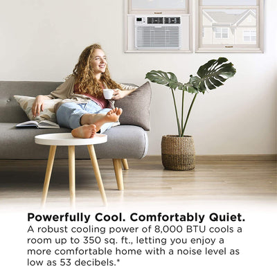 TCL 12W3E1-A 12,000 BTU 3 Fan Speed 8 Directional Cooling Window Air Conditioner