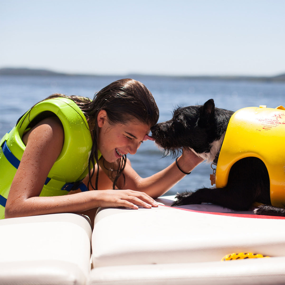 TRC Recreation Super Soft Child Medium Life Jacket, Sunset Orange (Open Box) - VMInnovations