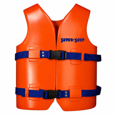 TRC Recreation Medium Child Vinyl Vest, Sunset Orange (Used)