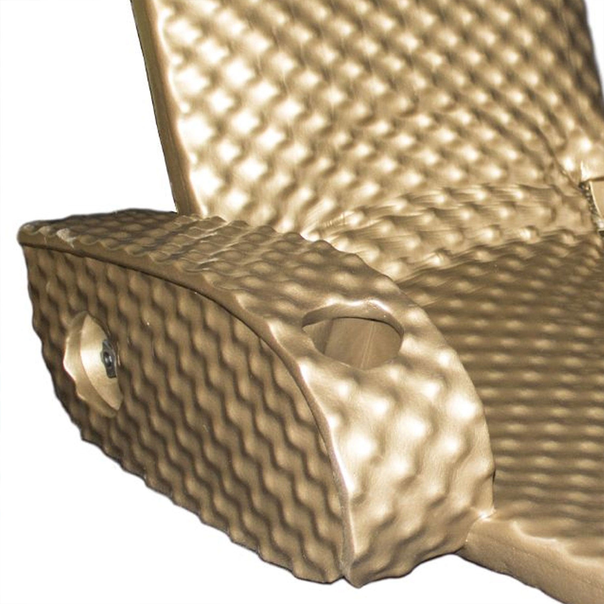 TRC Super Soft Adjustable Swimming Pool Lounge Recliner Float, Bronze (Used) - VMInnovations