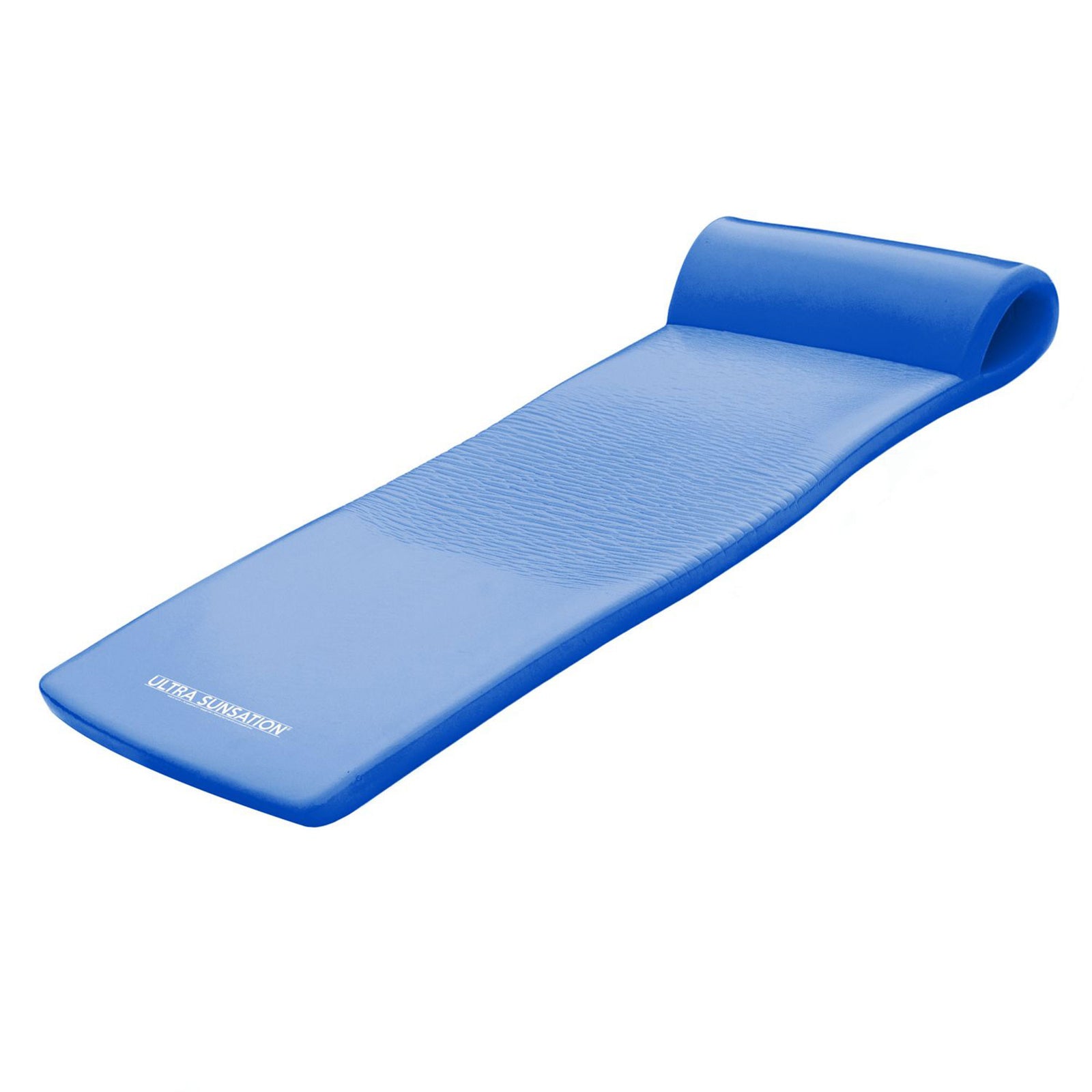 TRC Recreation Ultra Sunsation 2.5 Inch Thick Foam Pool Float Mat, Indigo Blue - VMInnovations