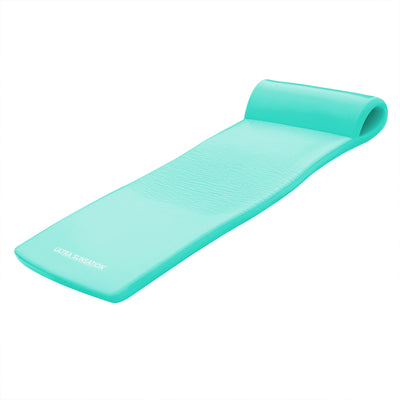 TRC Recreation Ultra Sunsation 2.5 Inch Thick Foam Pool Float Mat, Mint Green