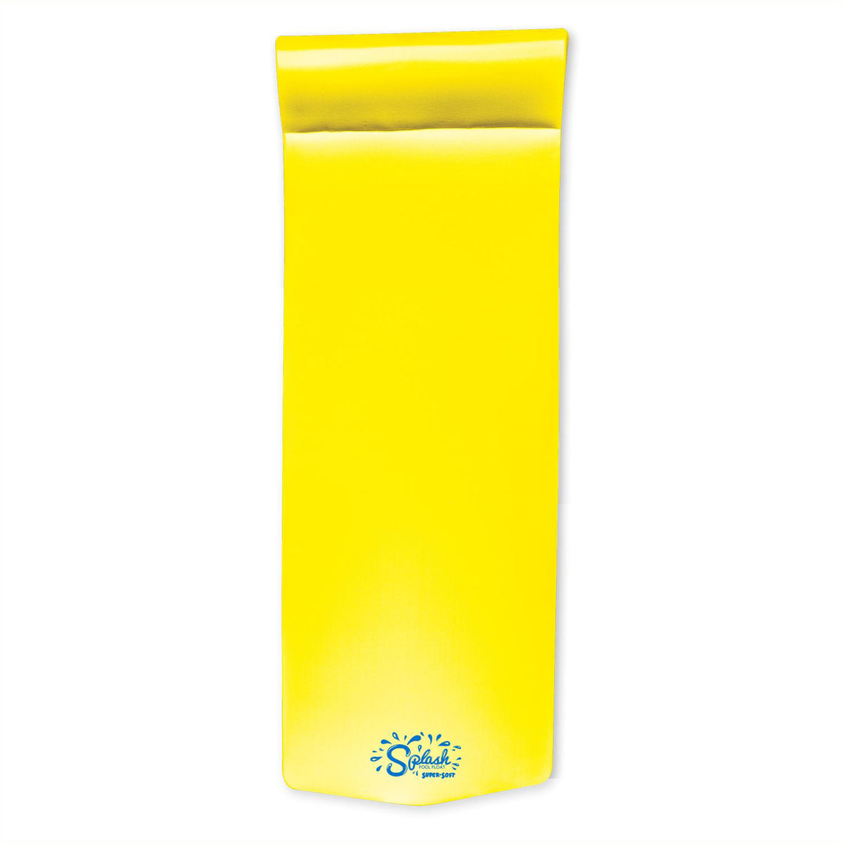 TRC Recreation Splash 1.25" Thick Foam Swimming Pool Lounger Mat, Yellow (Used) - VMInnovations