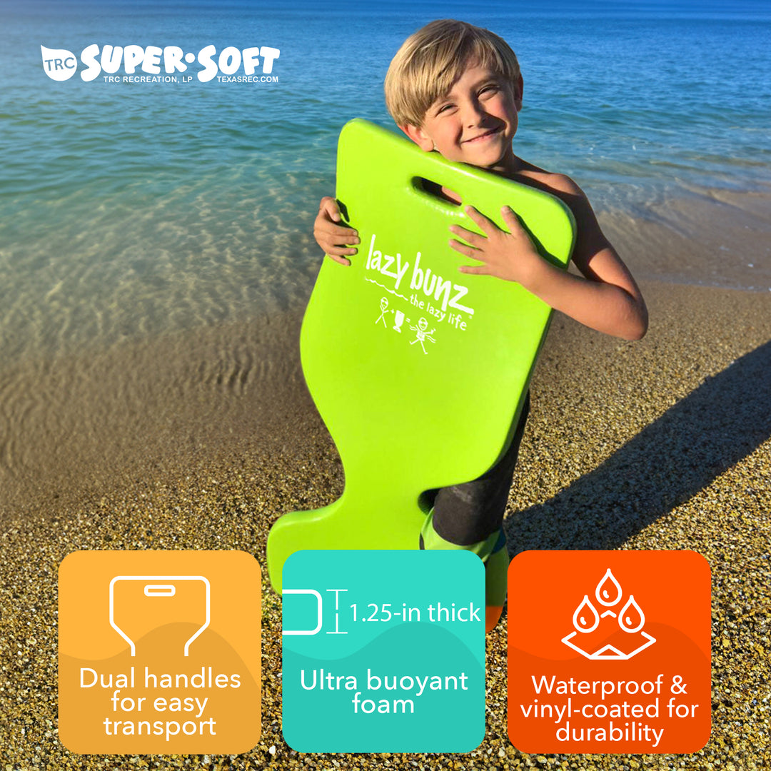 TRC Lazy Bunz Foam Water Saddle Swimming Pool Float, Sunset Orange (Open Box)