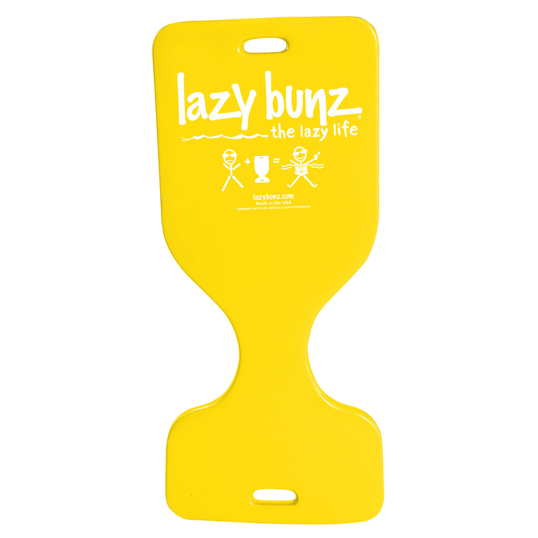 TRC Recreation Lazy Bunz Foam Water Saddle Swimming Pool Lounger Float, Yellow
