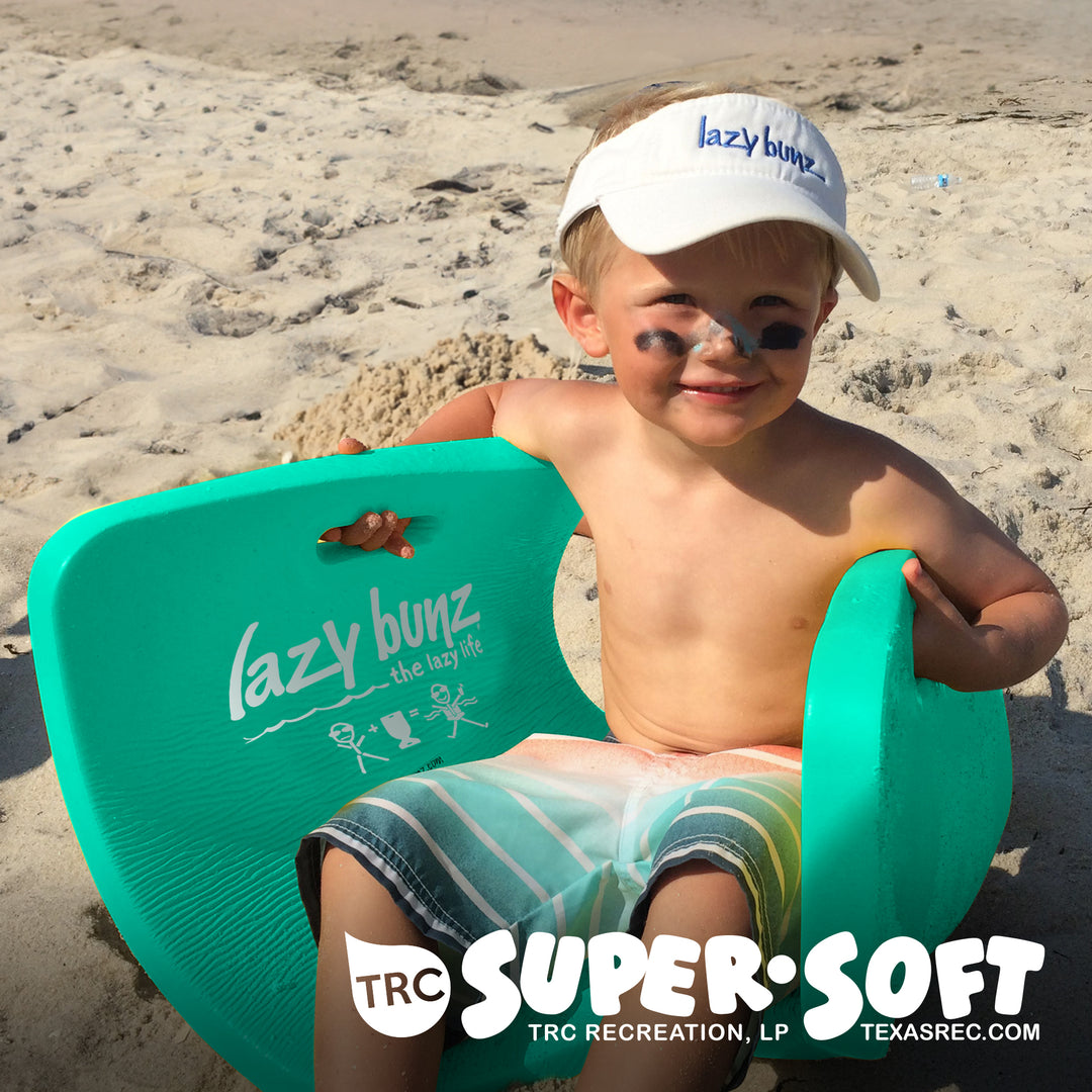 TRC Recreation Lazy Bunz Foam Water Saddle Pool Float, Mint Green (Open Box) - VMInnovations