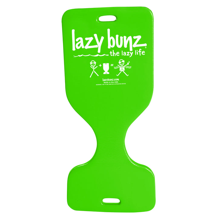 TRC Recreation Lazy Bunz Vinyl Foam Saddle Float Seat, Fierce Green (Open Box)