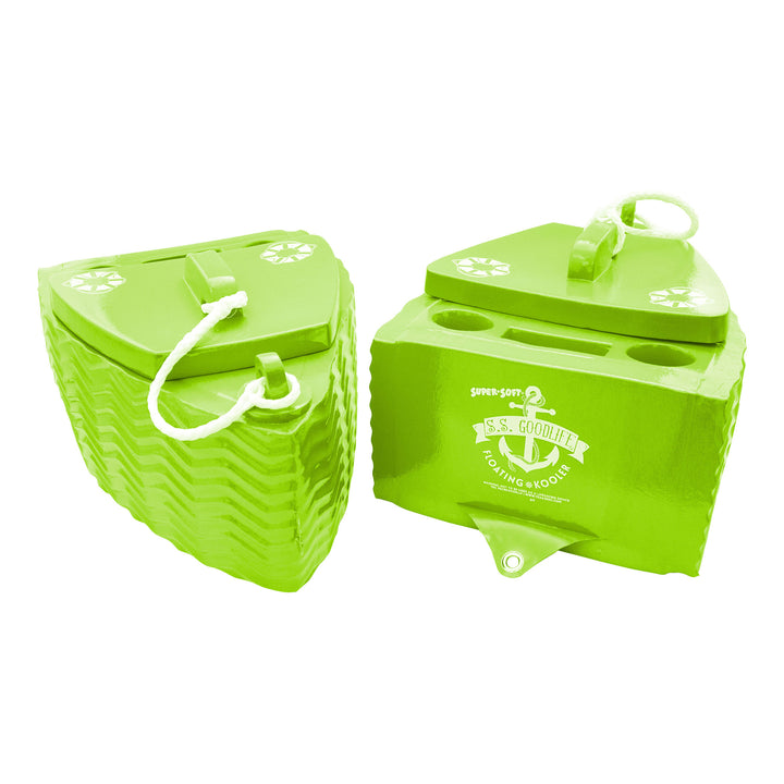 TRC Recreation Super Soft SS Goodlife Floating Kooler, Fierce Green (Open Box)
