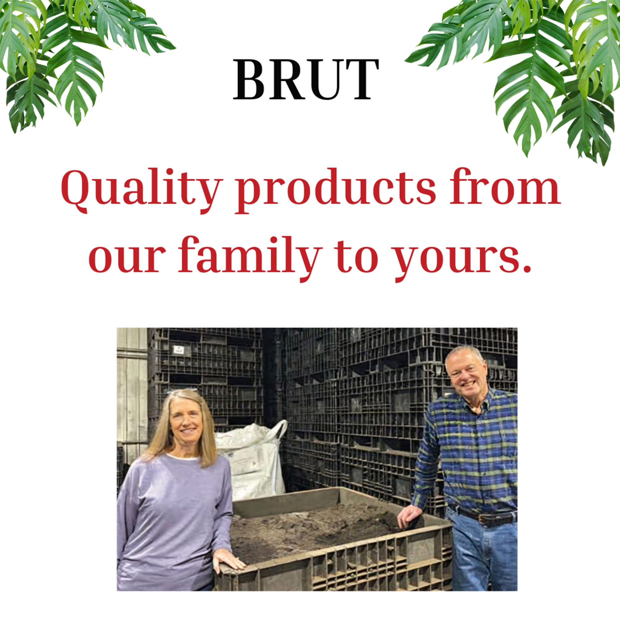 Brut Worm Farms Worm Castings Soil, Cow Compost Fertilizer & Potting Soil Bundle