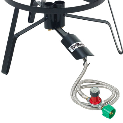 Bayou Classic SP2 367000 BTU 18 Inch Dia Crawfish Boil Propane Double Jet Burner