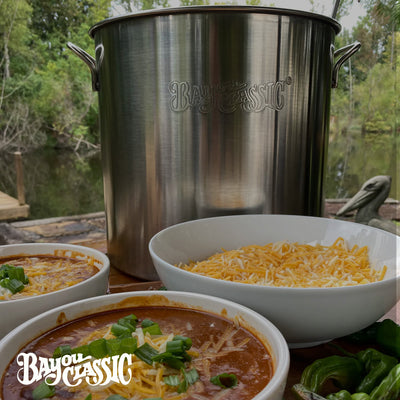 Bayou Classic 30 Qt / 7.5 Gal Stainless Steel Brew Kettle Pot w/ Lid (Open Box)