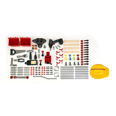 Theo Klein Bosch Jumbo Workbench Premium Children's Toy Toolset w/ Extra Tools