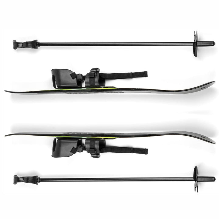 Lucky Bums Toddler Kids Beginner Plastic Snow Skis w/ Bindings, Green (Used) - VMInnovations