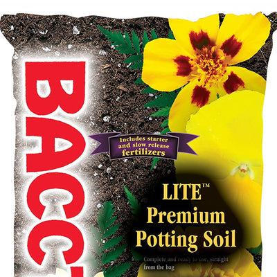 Michigan Peat 1440 Baccto Lite Premium Outdoor Potting Soil, 40 Quart (3 Pack)