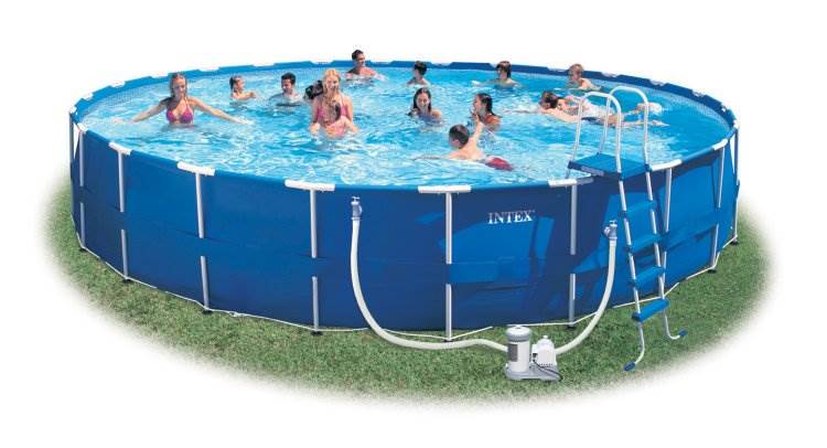 INTEX 1500 GPH Easy Set Pool Filter Pump w/ Timer - Open Box