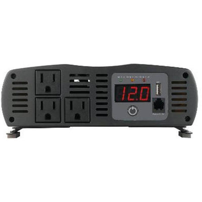 COBRA CPI2575 2500-5000 W Power Inverter Car 12V DC to 120V AC w/USB (Open Box)