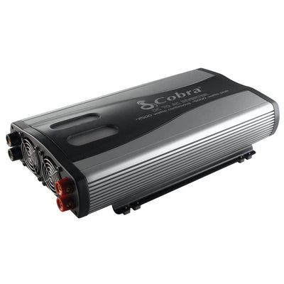 COBRA CPI2575 2500-5000 W Power Inverter Car 12V DC to 120V AC w/USB (Open Box)