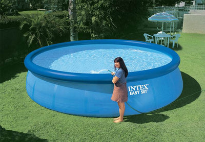 Intex 15' x 36" Easy Set Above Ground Swimming Pool | 28160E - Missing Box