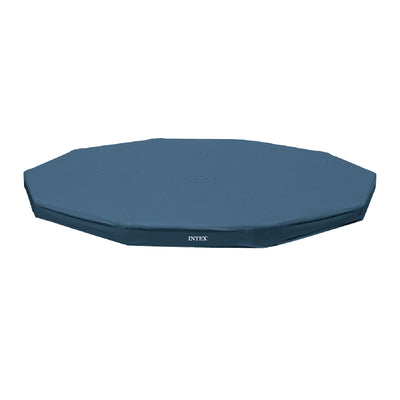 Intex 12' Round Frame Set Easy Swimming Pool Debris Cover (Open Box) (4 Pack)