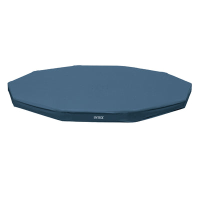Intex 15' Round Above Ground Swimming Pool Cover, (Pool Cover Only)(Open Box) - VMInnovations