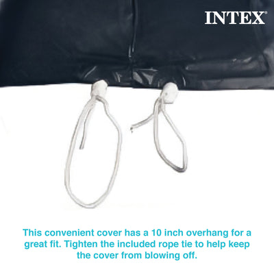 Intex 15' Round Frame Above Ground Pool Debris Cover w/ Drain Holes (Used) - VMInnovations