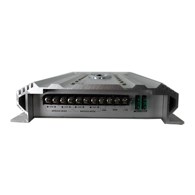 Lanzar 4000 Watt 4 Channel Bridgeable Car Audio Full Stereo Amplifier w/ Remote