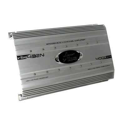 Lanzar 4000 Watt 4 Channel Car Audio Full Stereo Amplifier w/ Remote (Open Box)