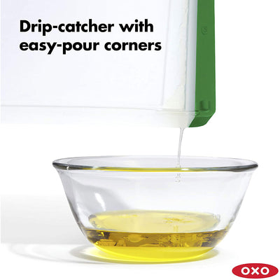 OXO Good Grips 3 Piece Non Slip Double Sided Carving & Cutting Board Set, Clear