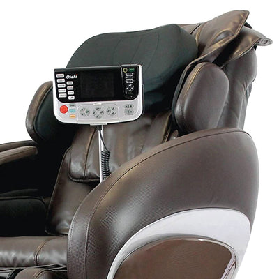 Osaki OS-4000T Zero Gravity Computer Body Scan Reclining Massage Chair, Brown - VMInnovations