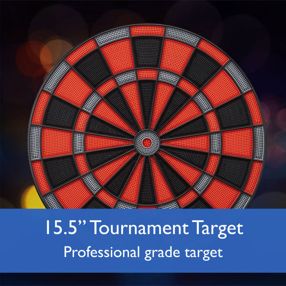 GLD Viper Solar Blast Electronic Home Wall Dart Board with 43 Games | 42-1021