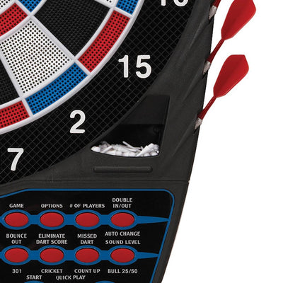 Viper 787 15.5 Inch Battery Operated Electronic Soft Tip Dartboard w/ Dart Sets