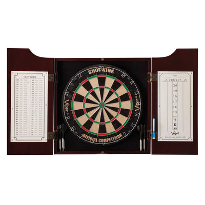 GLD Viper Hudson All-In-One Dart Board & Cabinet w/ Dry-Erase Board (For Parts)