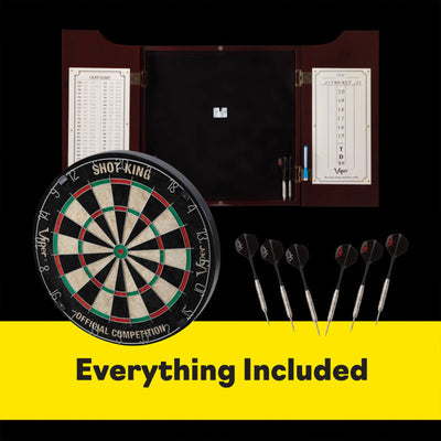 GLD Viper Hudson All-In-One Dart Board & Cabinet w/ Dry-Erase Board (For Parts)