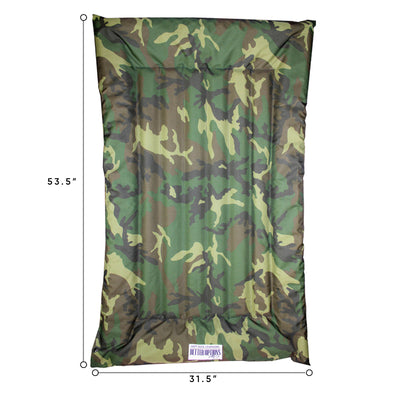 The Better Options Company Camo Dog Pool Lounger Raft Float, Large (Open Box)