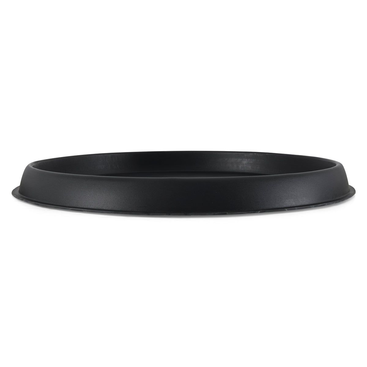 HC Companies Terrazzo Indoor or Outdoor 23.4 In Saucer for 30 In Planters, Black