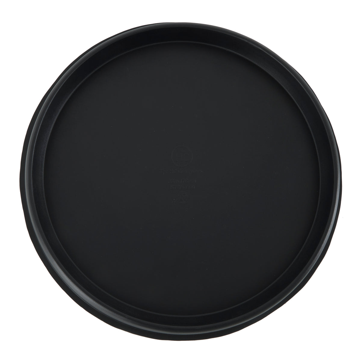 HC Companies Terrazzo Indoor or Outdoor 23.4 In Saucer for 30 In Planters, Black