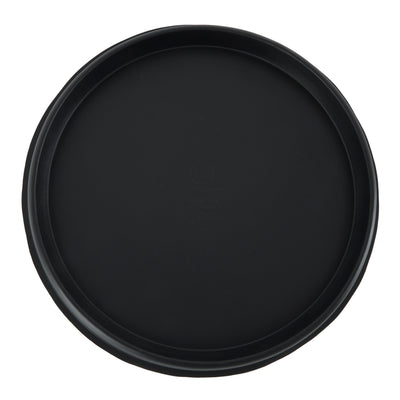 HC Companies Terrazzo Indoor or Outdoor 23.4 In Saucer for 30 In Planters, Black