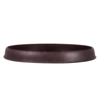 HC Companies Terrazzo 28" Round Saucer for 36" Planter (Not Included), Brown